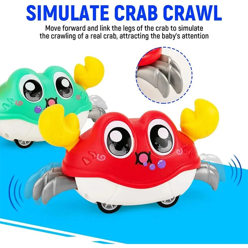 Inertial Crawling Crab Sensory Toy