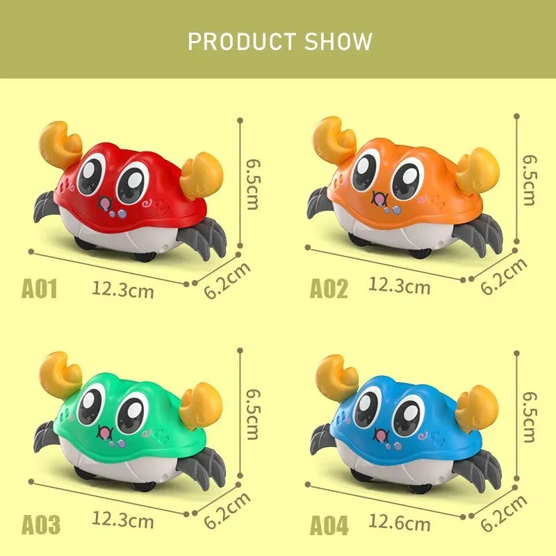 Inertial Crawling Crab Sensory Toy