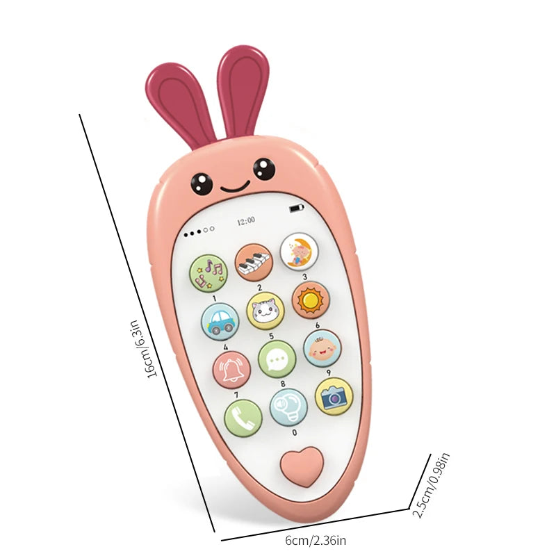 Baby Cell Phone Toy with Music