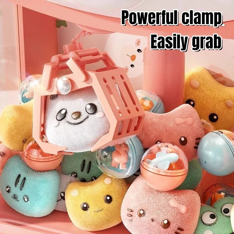 Cartoon Claw Machine Toy with Plush Prizes